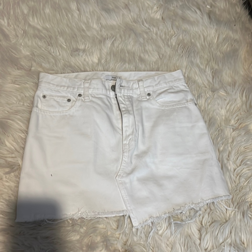 Aritzia jean skirt